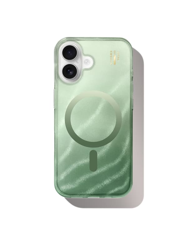 Clear Case MagSafe iPhone 17 Sage Green