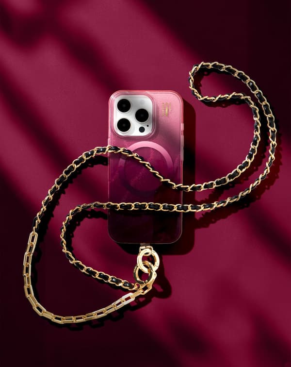Chain Strap Noir Gold
