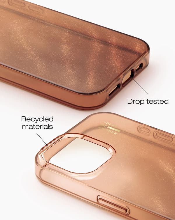Clear Case iPhone 13 / 14 / 15 / 16e / 17e Mocha Mousse