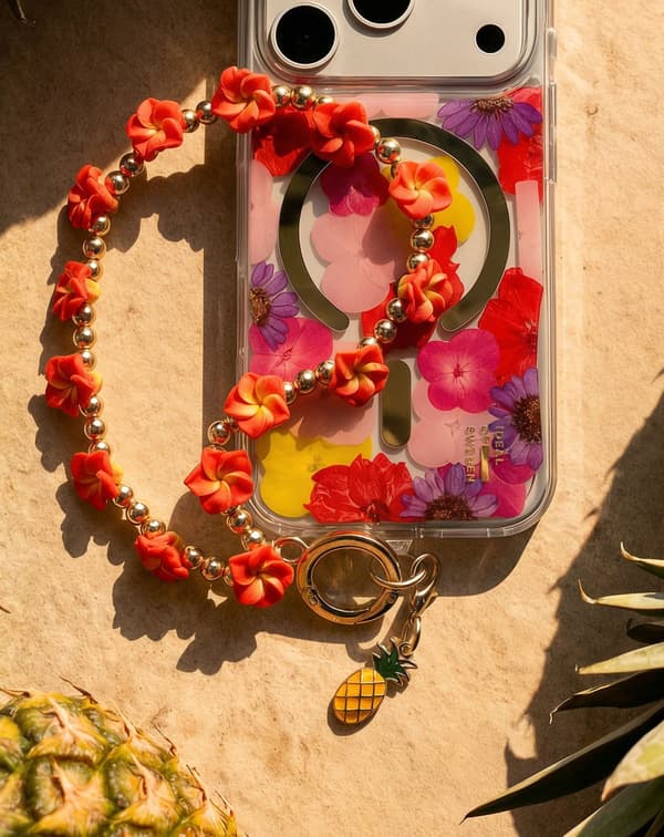 Phone Wristlet Strap Paradise Gems