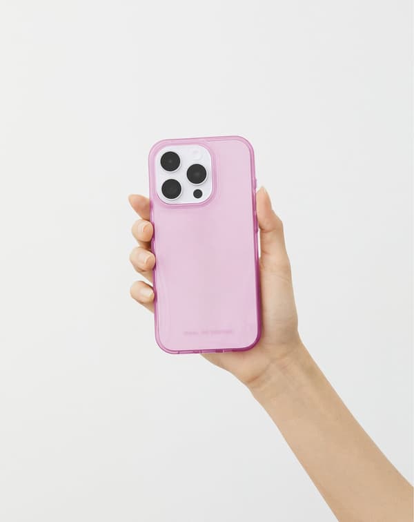 Clear Case iPhone 16 Pro Max Light Pink