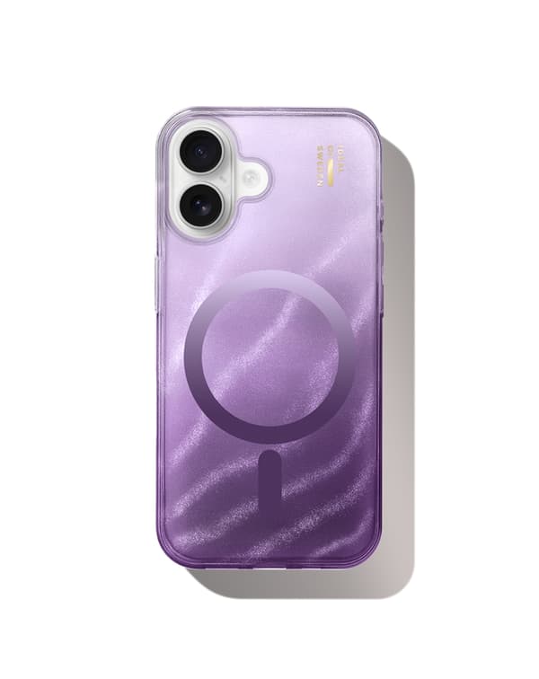 Clear Case MagSafe iPhone 16 Amethyst Mist