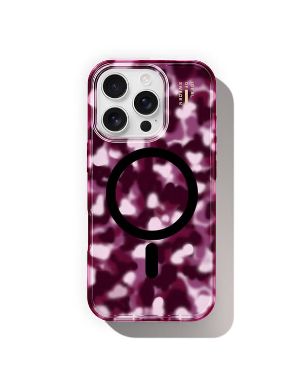 Clear Case MagSafe iPhone 16 Pro Cherry Crush