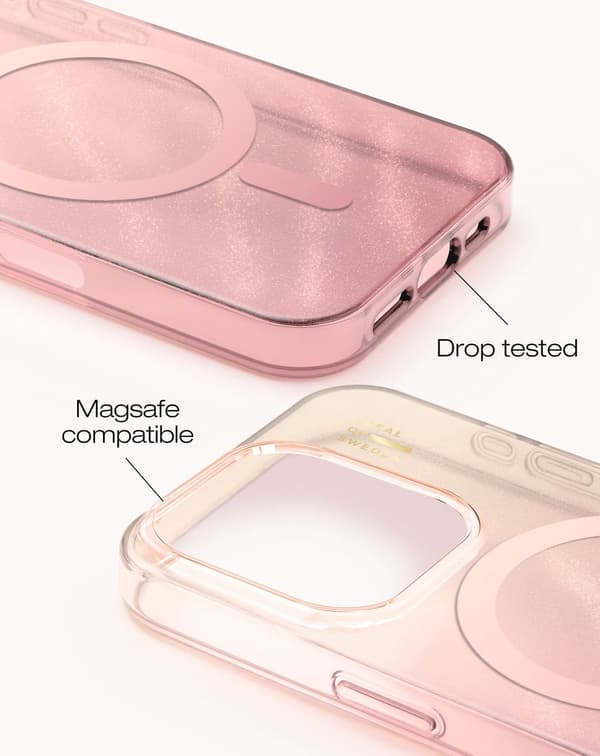 Clear Case MagSafe iPhone 16 Pro Max Rose Blush