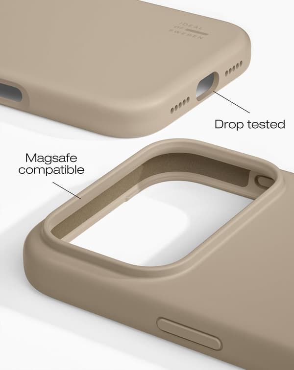 Silicone Case MagSafe iPhone 17 Pro Max Perfect Beige