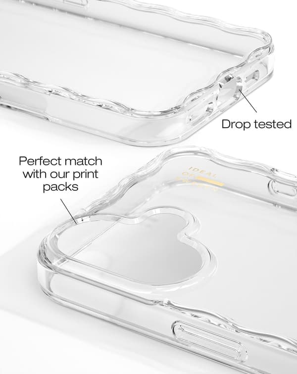 Wavy Case iPhone 17 Clear