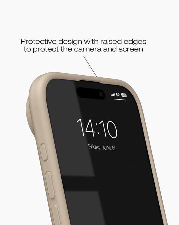 Silicone Case iPhone Air Perfect Beige