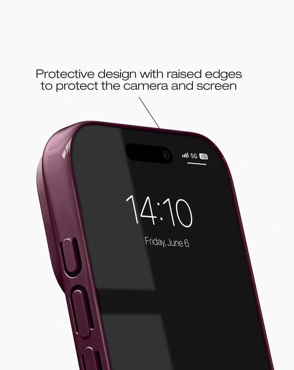 Slim Case MagSafe iPhone 17 Pro Glossy Cherry