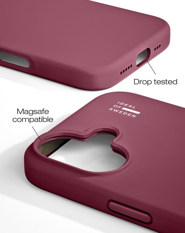 Silicone Case MagSafe iPhone 17 Fine Wine