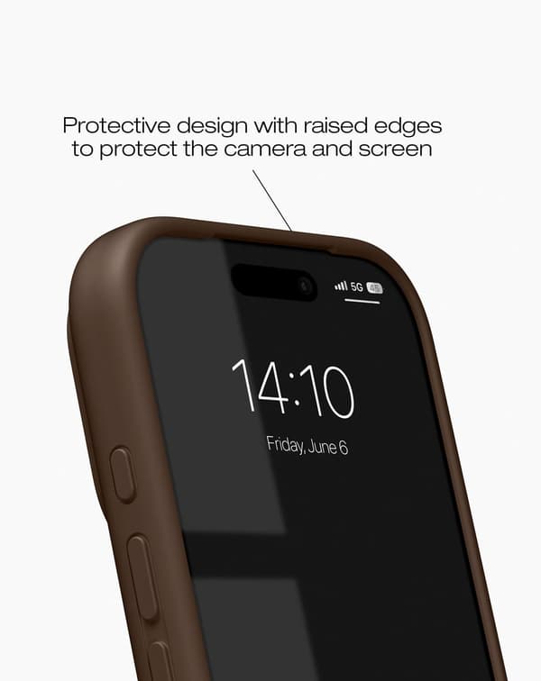 Silicone Case MagSafe iPhone 17 Pro Max Mocha Mousse