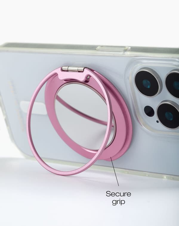 Mirror MagSafe Ring Mount Pink