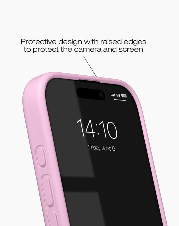 Silicone Case MagSafe iPhone 17 Bubblegum Pink