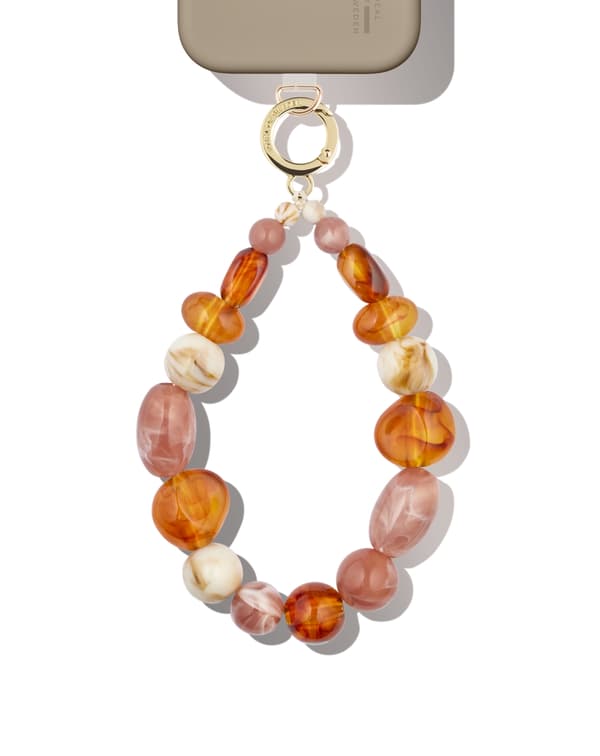 Phone Wristlet Strap Boho Beads