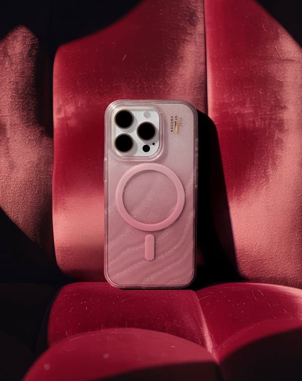 Clear Case iPhone 13 / 14 / 15 / 16e / 17e Rose Blush
