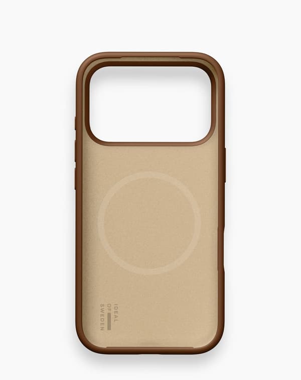 Soft Swirl Silicone Case MagSafe iPhone 17 Pro Max / 18 Pro Max Salted Caramel