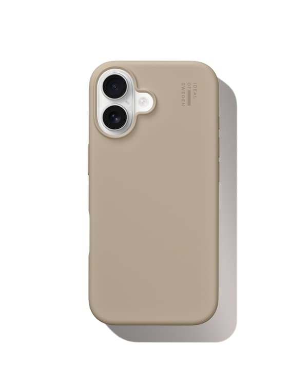 Silicone Case MagSafe iPhone 16 Perfect Beige