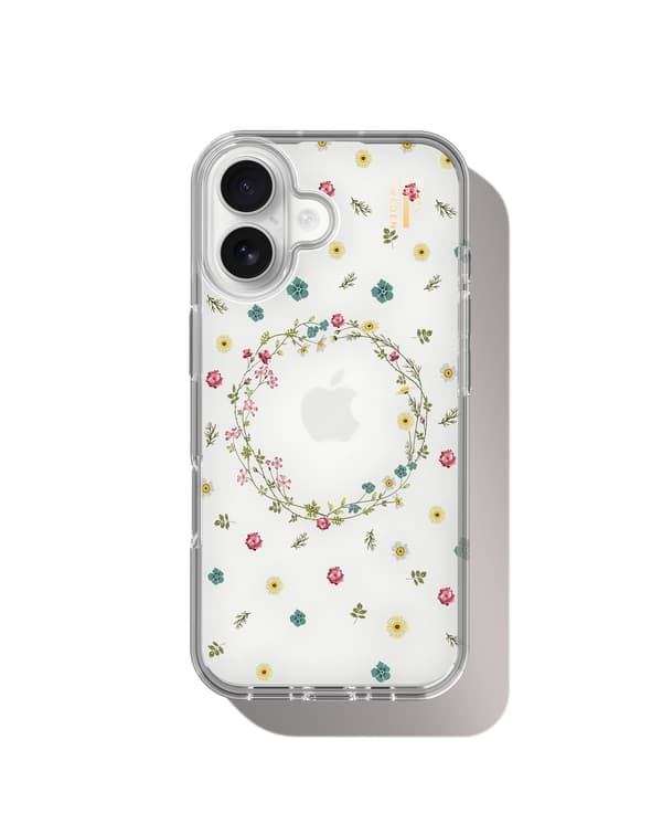 Clear Case iPhone 16 Petite Floral