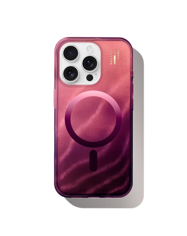 Clear Case MagSafe iPhone 16 Pro Cherry Lacquer