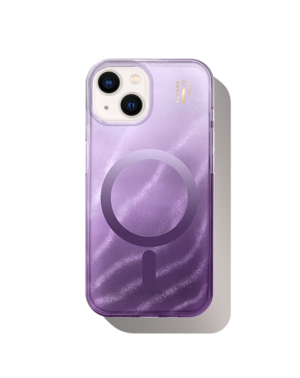 Clear Case MagSafe iPhone 13 / 14 / 15 / 16e / 17e Amethyst Mist