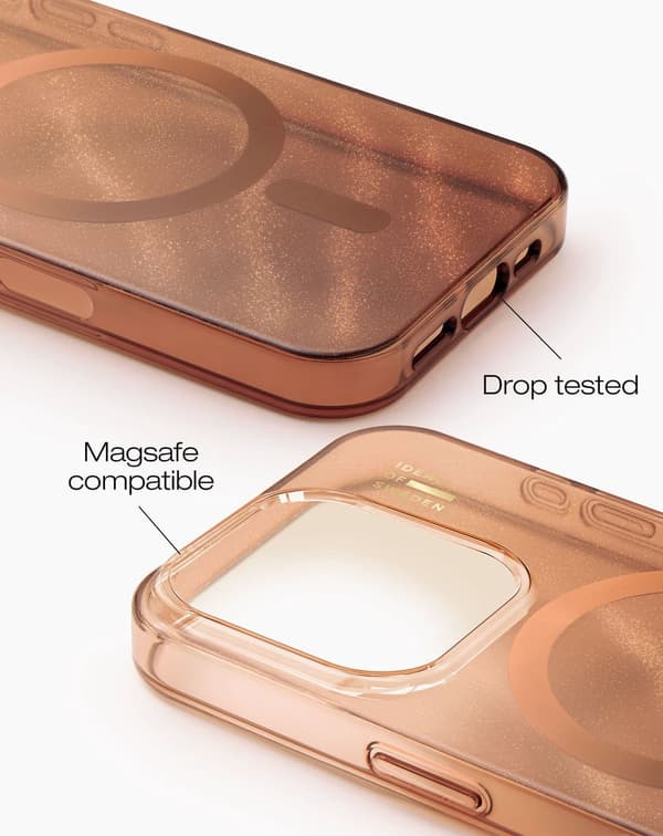 Clear Case MagSafe iPhone 16 Pro Mocha Mousse