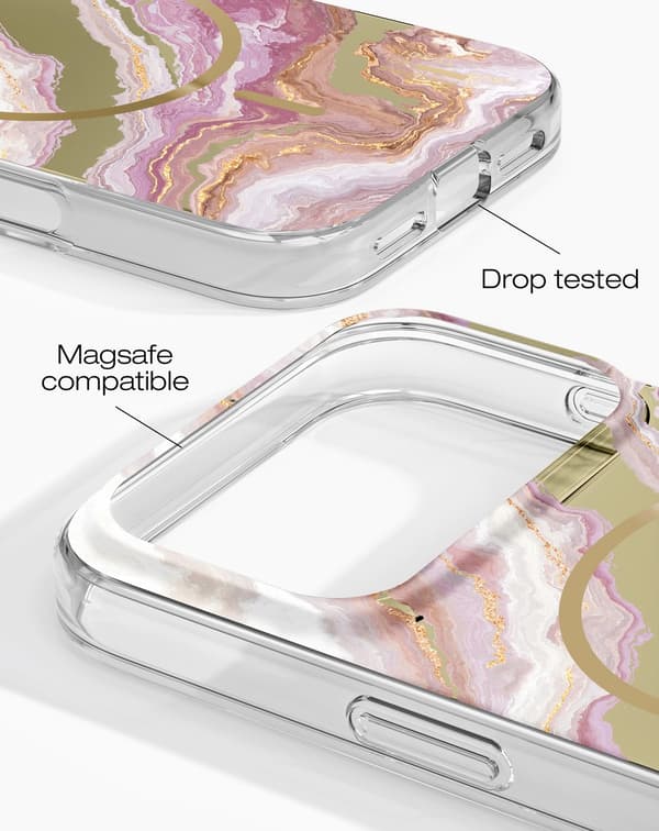 Mirror Case MagSafe iPhone 17 Pro Max / 18 Pro Max Agate Halo