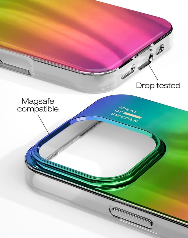 Mirror Case MagSafe iPhone 16 Pro Rainbow