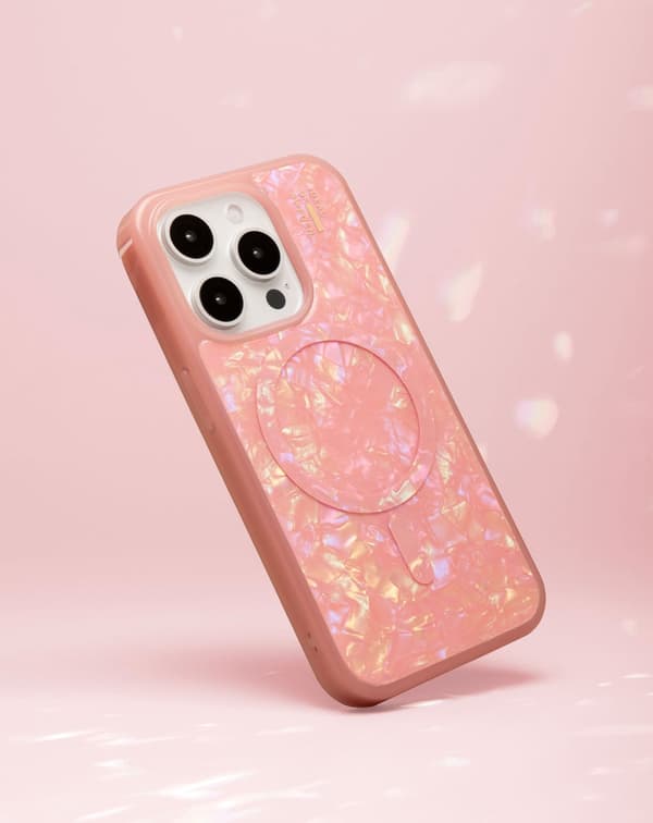 Pearlised Case MagSafe iPhone 16 Pro Pink