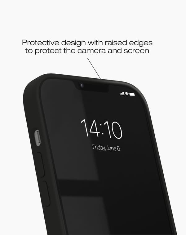 Silicone Case iPhone 13 / 14 / 15 / 16e / 17e Black