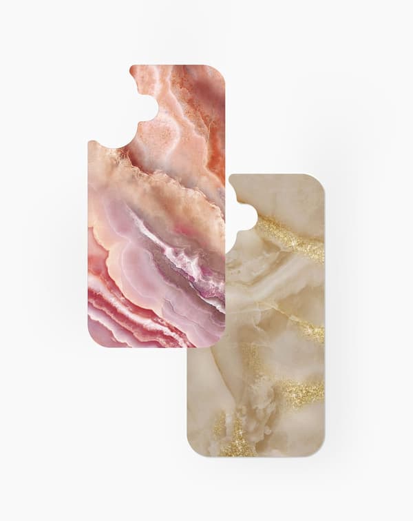 Print Pack iPhone 16 / 17 Blush Pink Marble