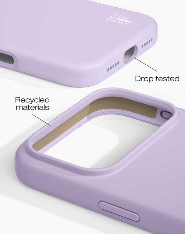 Silicone Case iPhone 17 Pro Max Lavender Milk