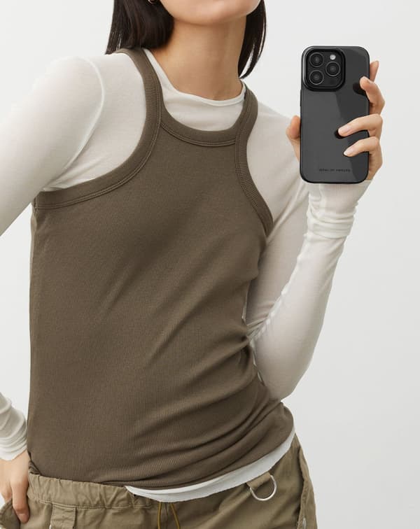 Mirror Case MagSafe iPhone 16 Mirror Black