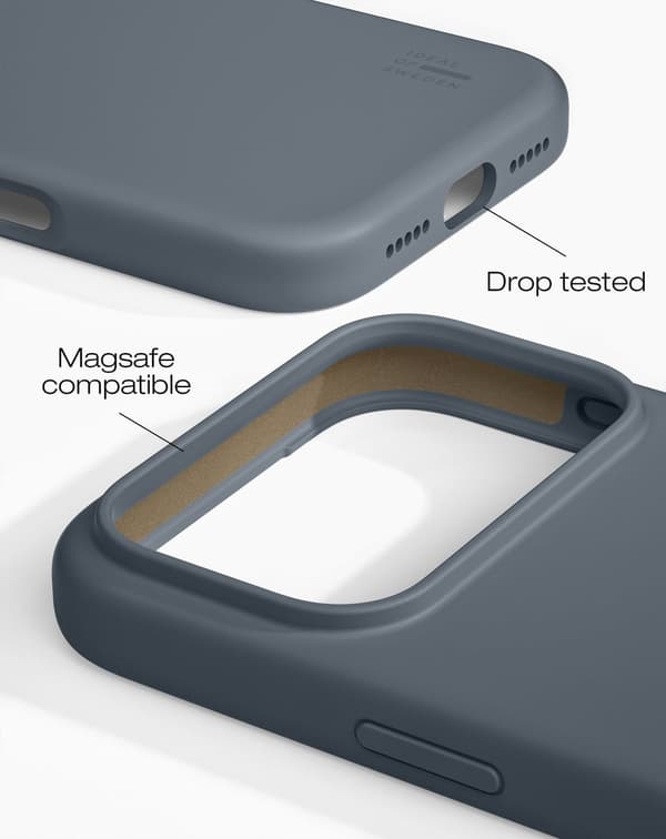 Silicone Case MagSafe iPhone 17 Pro Midnight Blue