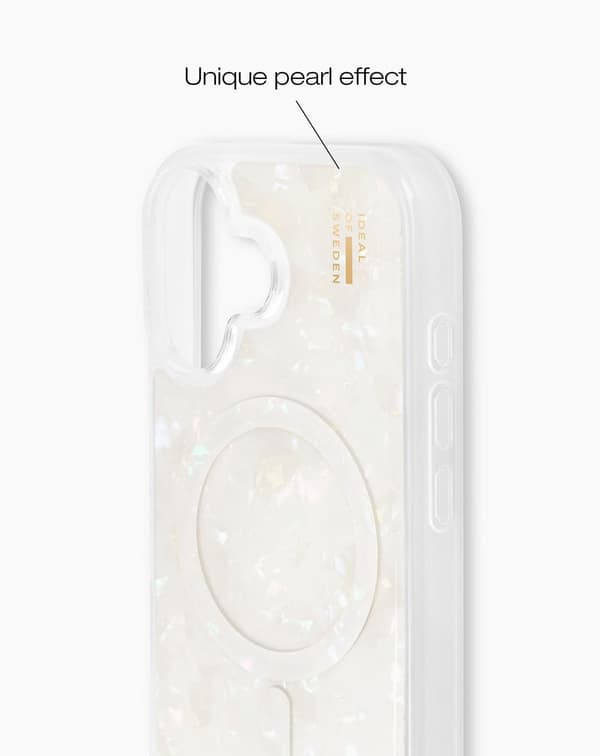 Pearlised Case MagSafe iPhone 16 White
