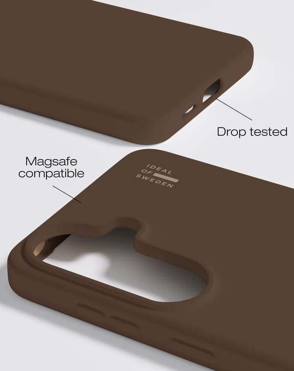 Silicone Case MagSafe Galaxy S26 Mocha Mousse