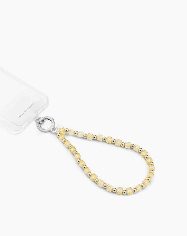 Phone Wristlet Strap Soft Lemon