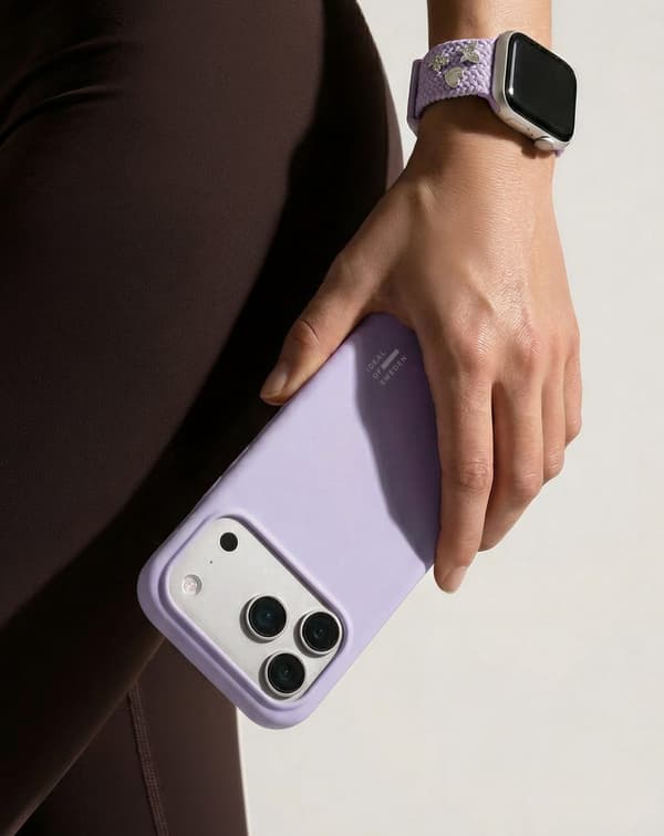 Silicone Case MagSafe iPhone 17 Pro / 18 Pro Lavender Milk
