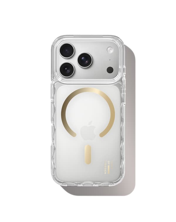 Wavy Case MagSafe iPhone 17 Pro Clear