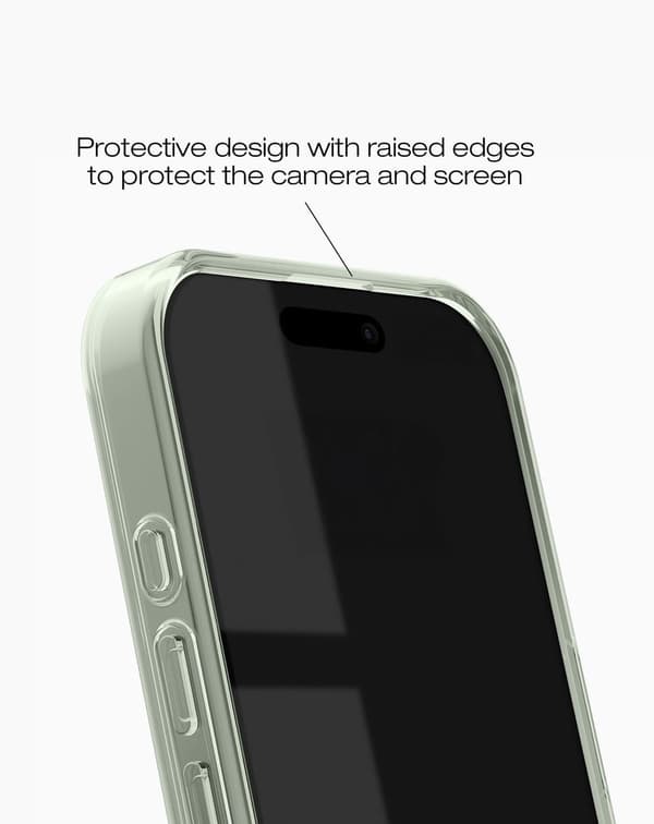 Clear Case MagSafe iPhone 17 Sage Green