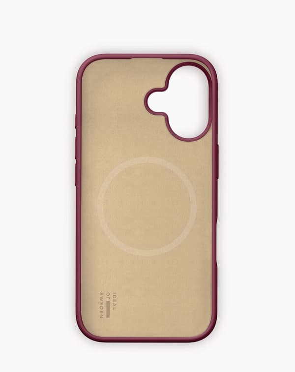 Silicone Case MagSafe iPhone 17 Fine Wine