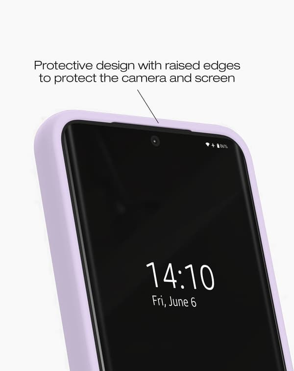 Silicone Case MagSafe Galaxy S26 Lavender Milk