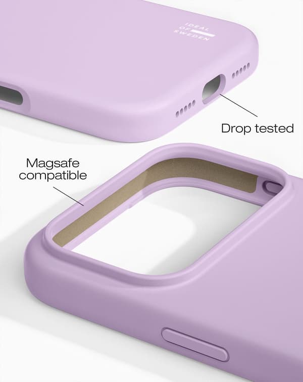 Silicone Case MagSafe iPhone 17 Pro Max / 18 Pro Max Lavender Milk