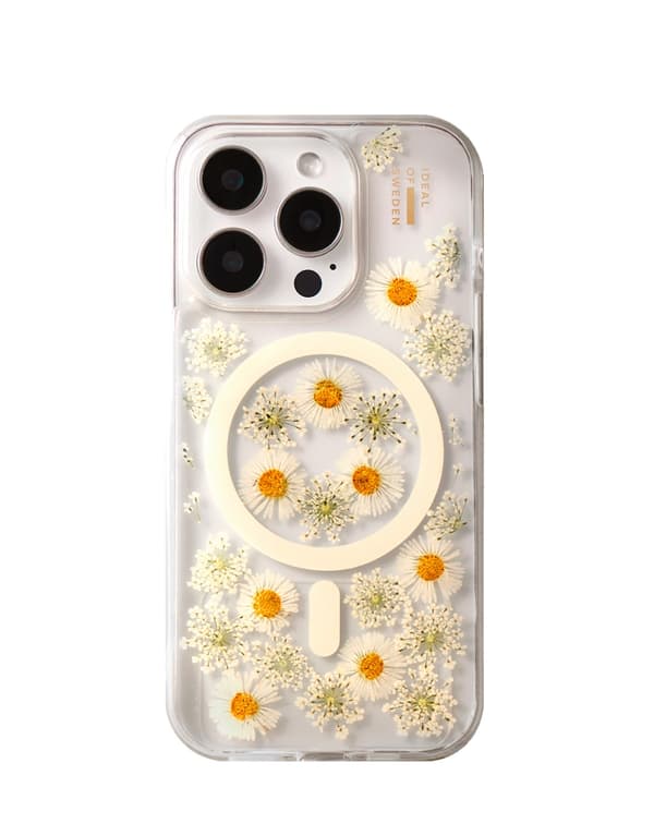 Clear Case MagSafe iPhone 14 Pro Max Daisy Bloom