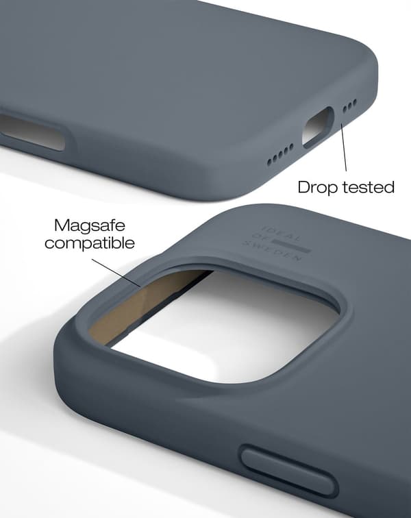 Silicone Case MagSafe iPhone 16 Pro Midnight Blue