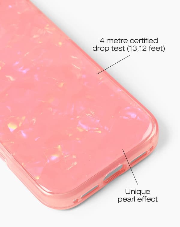 Pearlised Case iPhone 16 Pro Max Pink