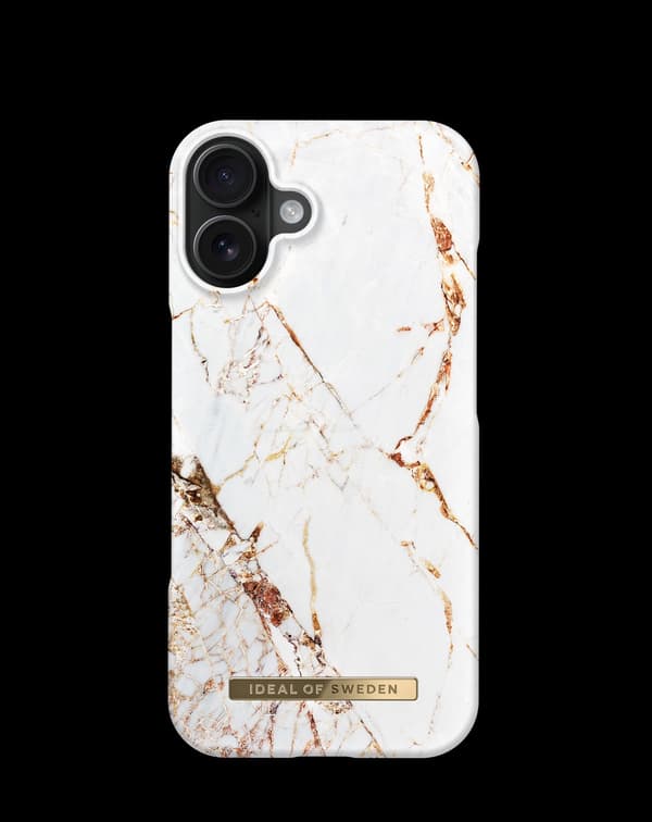 Printed Case MagSafe iPhone 16 Plus Carrara Gold