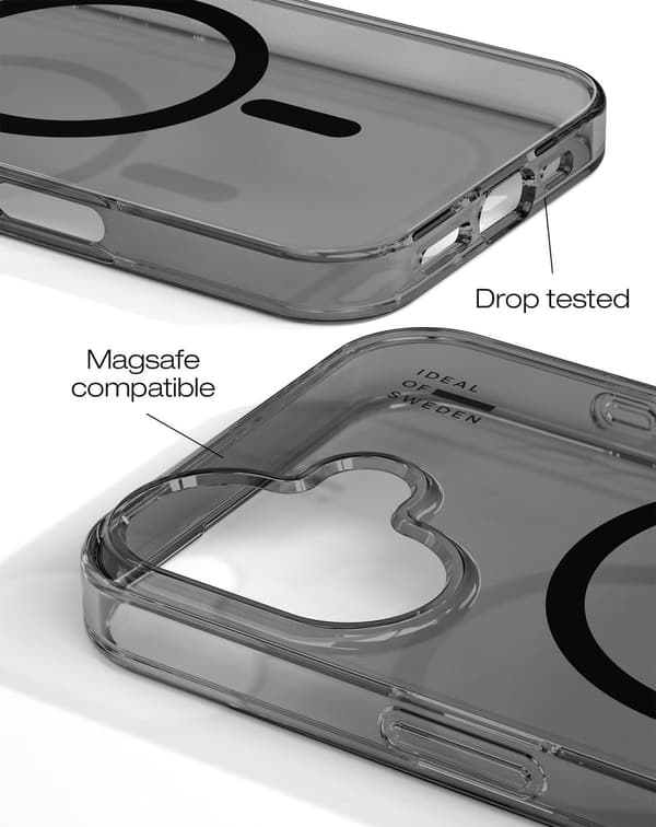 Clear Case MagSafe iPhone 16 Plus Tinted Black