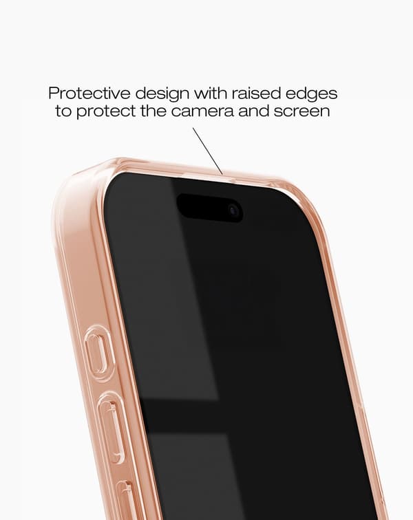 Clear Case MagSafe iPhone 16 Mocha Mousse