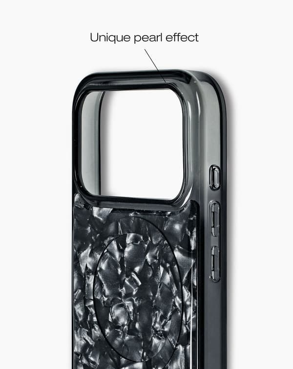 Pearlised Case MagSafe iPhone 17 Pro Black
