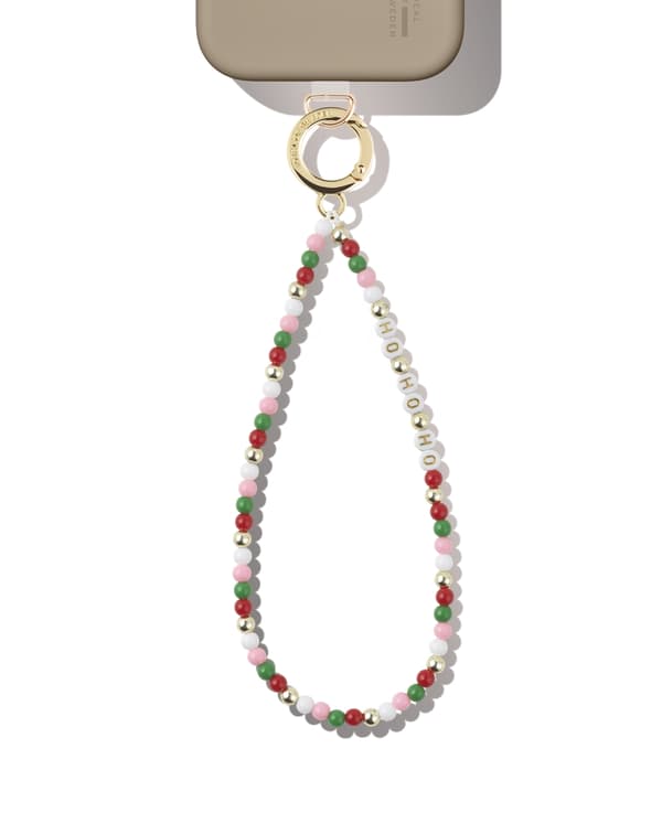 Phone Wristlet Strap Ho Ho Ho