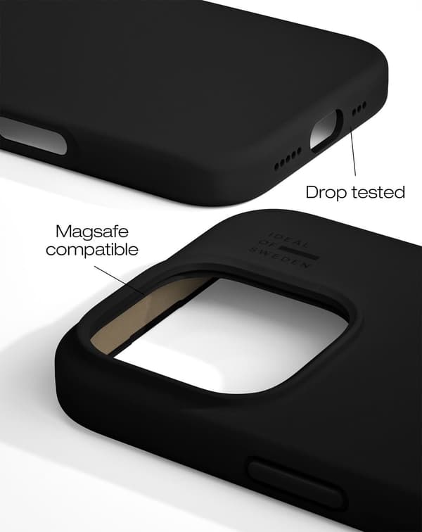Silicone Case MagSafe iPhone 16 Pro Black
